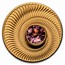 2025 Gabon 1 gram Gold Padparadscha Deluxe (with Box & COA)