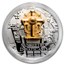 2025 Gabon 1 oz Silver Full Sculpture San Pietro Shaped Coin