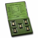 2025 Gabon Gold Little Five Asia 5-Coin Set (Box & CoA)