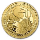 2025 GB 1/10 oz Gold Britannia & Liberty Proof (Damaged)
