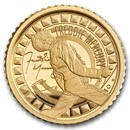 2025 GB 1/40 oz Gold Proof Music Legends: Freddie Mercury