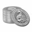 2025 GB 1 oz Platinum Royal Tudor Beasts Greyhound of Richmond BU