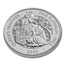 2025 GB 1 oz Platinum Royal Tudor Beasts Queen's Panther BU Coin
