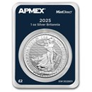 2025 GB 1 oz Silver Britannia MintDirect® Single