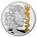 2025 GB 1 oz Silver Colorized £2 PF Music Legends: John Lennon