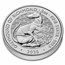 2025 GB 2 oz Silver Royal Tudor Beasts Greyhound of Richmond BU