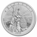 2025 GB 4-Coin Silver Britannia Fractional Reverse Proof Set