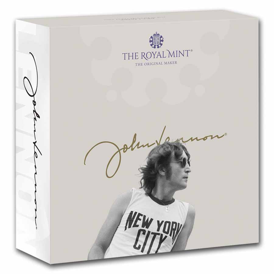 2025 GB 5 oz Silver £10 Music Legends: John Lennon Proof | eBay