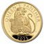 2025 GB Royal Tudor Beasts Queen's Panther 1 oz Gold Pf (Box/COA)