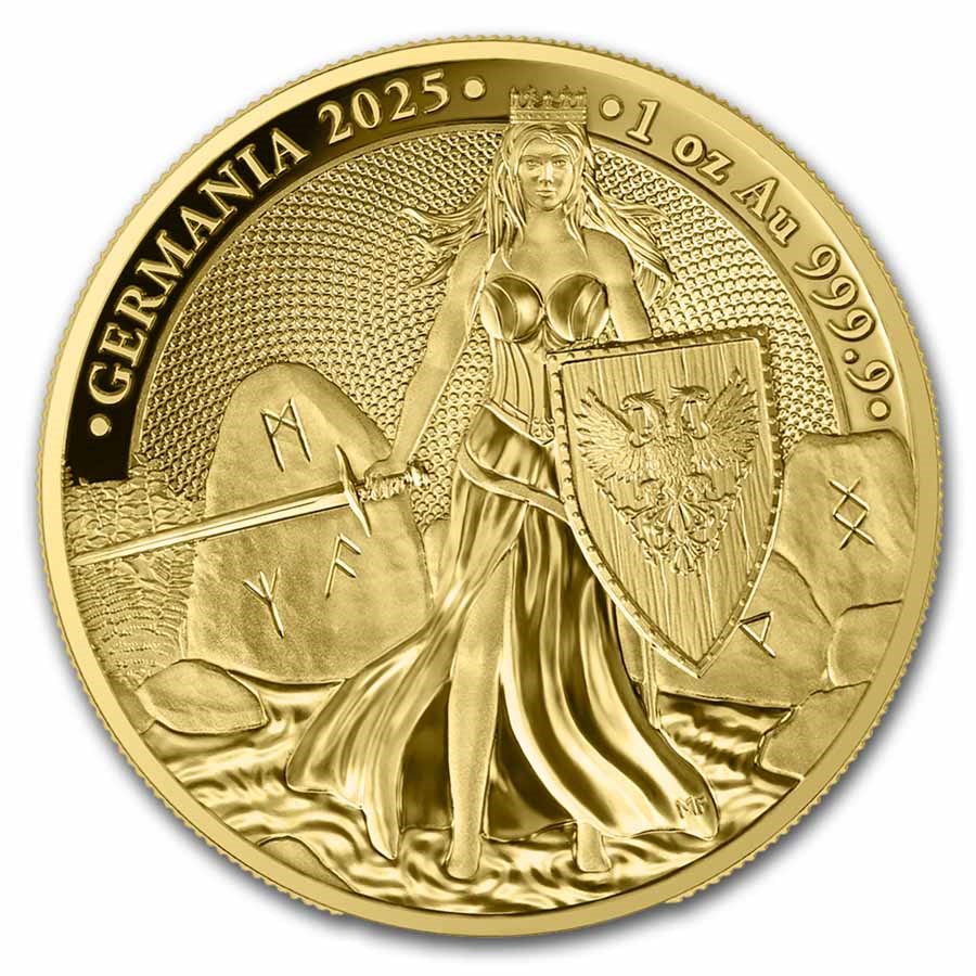 2025 Germania 1 oz Gold Proof Round