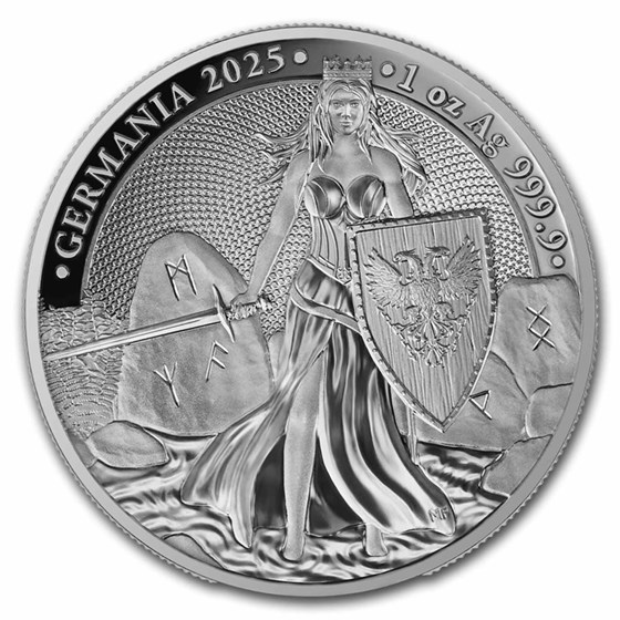 2025 Germania 1 oz Silver Round Proof 2025 Germania 1 oz Silver Round Proof