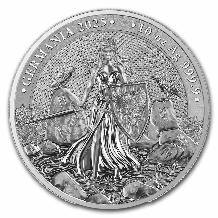 2025 Germania 10 oz Silver Round BU