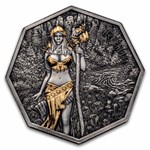 2025 Germania Witchcraft: Herbalist Ritual 1 oz Silver Round BU