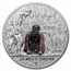 2025 Ghana 1 oz Ag Martyrdom of the 12 Apostles: James (Color)