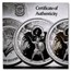 2025 Ghana 1 oz Silver Patron Saints St. Joseph (Box/COA)