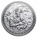 2025 Ghana 1 oz Silver Patron Saints St. Joseph (Box/COA)