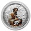 2025 Ghana 1 oz Silver Patron Saints St. Joseph (Colorized)