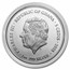 2025 Ghana 1 oz Silver Patron Saints St. Michael (Colorized)