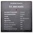 2025 Ghana 1 oz Silver Patron Saints St. Michael (Colorized)