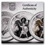 2025 Ghana 1 oz Silver Patron Saints St. Peter (Box/COA)