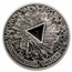 2025 Ghana 1 oz Silver Space Cube; Muonionalusta Meteorite