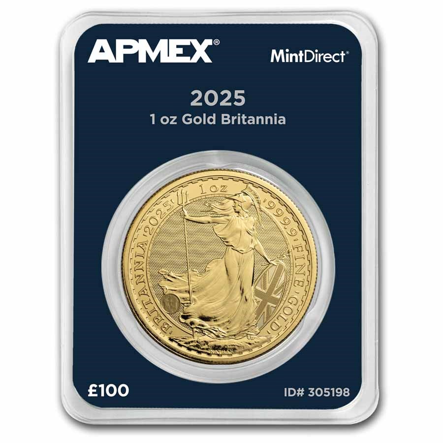 2025 Great Britain 1 oz Gold Britannia MintDirect® Single