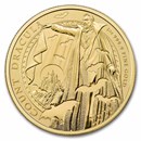 2025 Great Britain 1 oz Gold Gothic Horror: Dracula BU Coin