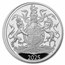 2025 Great Britain £5 Silver Coat of Arms Pf (w/Box & COA)