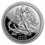 2025 Isle of Man 2-Coin Silver Angel Premium BU/Reverse Proof Set