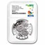 2025 Italy 1 oz Silver Flora & Fauna - The Daisy MS-70 NGC (ER)