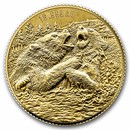 2025 Ivory Coast 1 gram Gold Bears (w/ Box & COA)