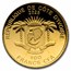 2025 Ivory Coast 1 gram Gold P. DE Greef: Zebra (w/ Box & COA)