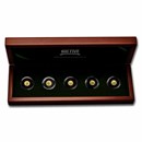 2025 Ivory Coast Gold Big Five Australia 5-Coin Set (Box & CoA)