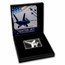 2025 Liberia 1 oz Silver Antique Fighter Jet Shaped Coin