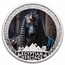 2025 Liberia 1 oz Silver Egyptian Heritage: Anubis