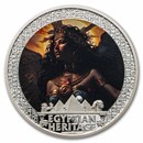 2025 Liberia 1 oz Silver Egyptian Heritage: Isis
