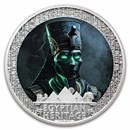 2025 Liberia 1 oz Silver Egyptian Heritage: Osiris