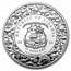 2025 Liberia 1 oz Silver Jurassic Life Dinosaur Collection: T-Rex
