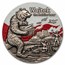2025 Liberia 1 oz Silver Wojtek The Soldier Bear (w/ Box & COA)