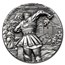 2025 Liberia 2 oz Silver Antique History of Marathon (Box & COA)