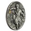 2025 Liberia 2 oz Silver Antique History of Marathon (Box & COA)