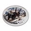 2025 Liberia 2 oz Silver Jurassic Life Dinosaur: Triceratops