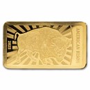 2025 Liberia $25 1/200 oz Gold American Bison Proof