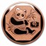 2025 Liberia 5 oz. Copper $1 Giant Panda Fractional Set