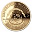 2025 Liberia Amenhotep & Nefertiti 1/4 oz Gold Proof (Box & COA)