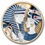 2025 Liberia Amenhotep & Nefertiti 3-coin Gold Proof Set
