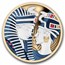 2025 Liberia Amenhotep & Nefertiti 3-coin Gold Proof Set
