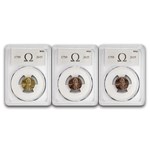 2025 Lincoln Cent Omega Privy 3-Coin Set (#70/232)