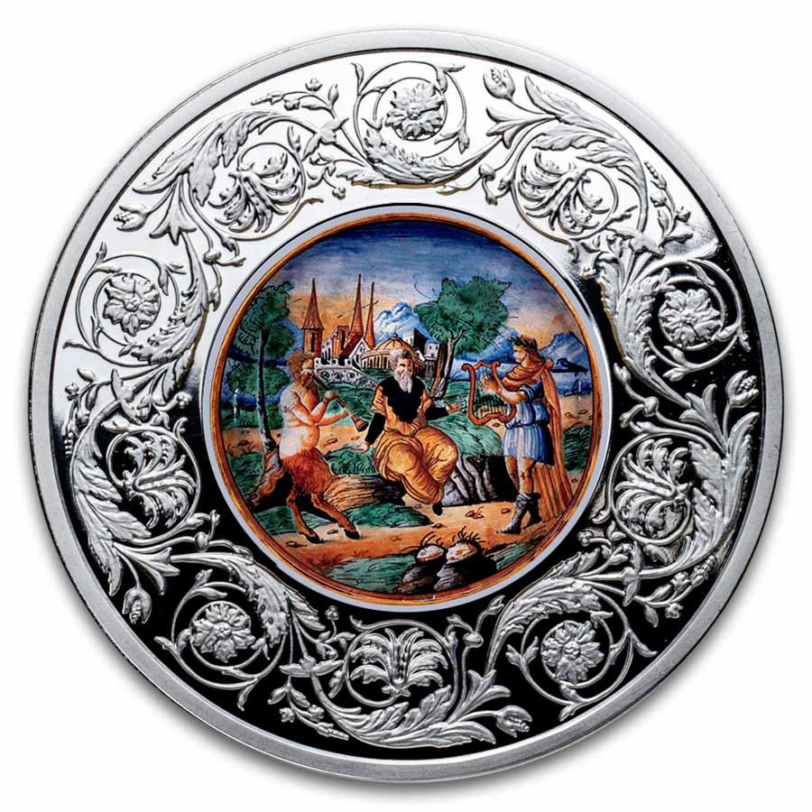 2025 Malta 1 oz Silver Apollo and Pan Midas' Judgement