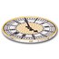 2025 Malta 1 oz Silver City Hall Clocks: London Big Ben